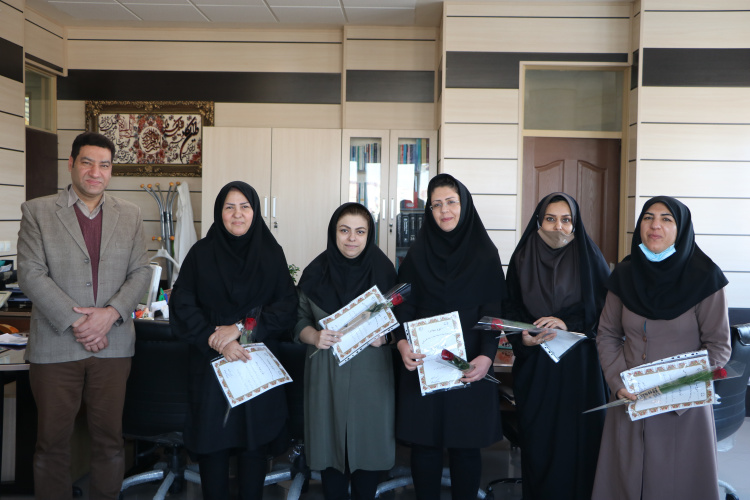 تجلیل از فرشتگان سفید پوش معاونت غذا و دارو اراک