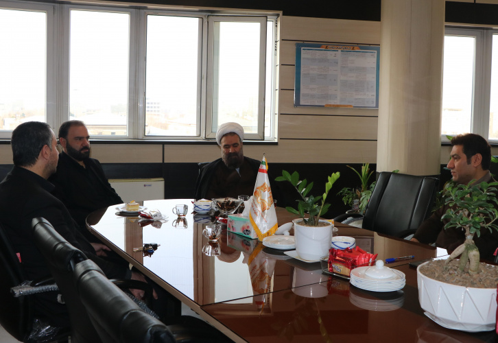 دیدار حجت‌الاسلام نعیمی، نویسنده و اهل قلم با معاون غذا و دارو اراک