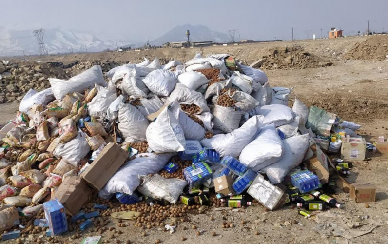 انهدام هفت تن کالاهای آرایشی بهداشتی تقلبی و قاچاق