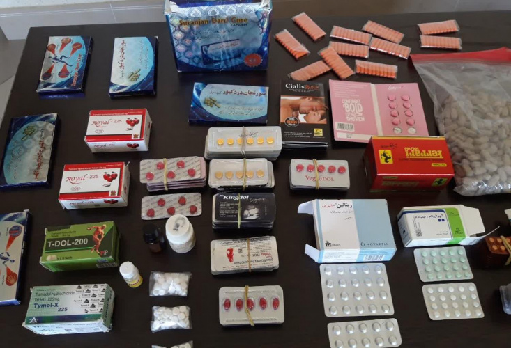 پلمپ دو عطاری فروشنده داروهای مخدر در اراک