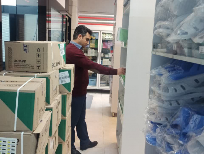 نظارت شبانه از داروخانه های شهر اراک