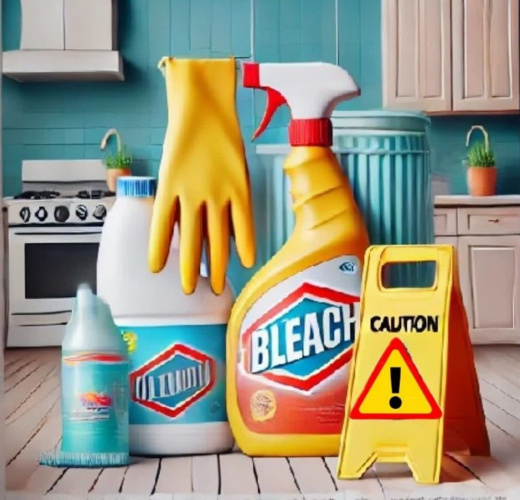 هشدار درباره ترکیب خطرناک جوهر نمک و وایتکس در خانه‌تکانی عید