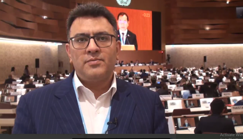 دکتر سید محمد جمالیان در هفتاد و هشتمین اجلاس مجمع جهانی بهداشت در ژنو + فیلم