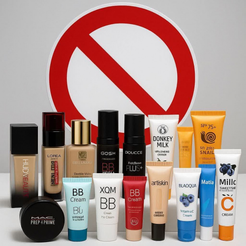 جمع‌آوری فرآورده‌های آرایشی غیرمجاز صورت از سطح عرضه