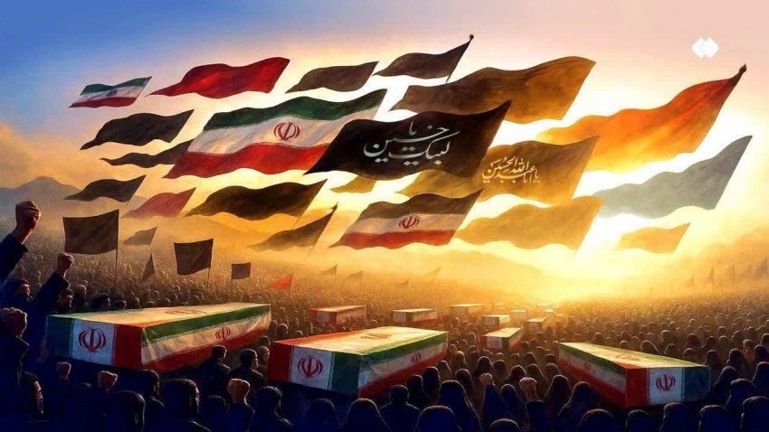 او با سپاهی از شهیدان خواهد آمد