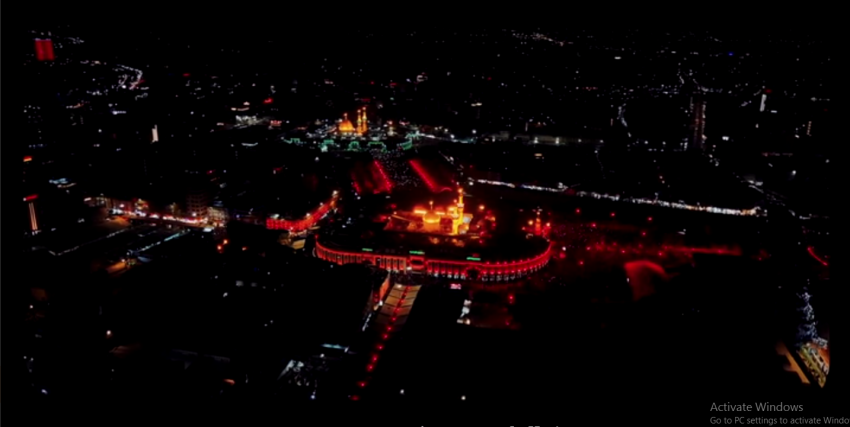 با رمز یا حسین(علیه‌السلام) پیروز شدیم  + فیلم