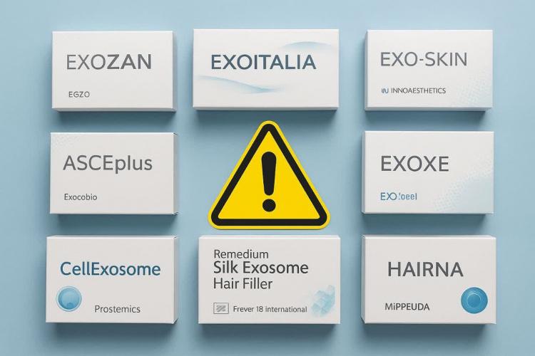 انتشار اسامی فرآورده‌های اگزوزوم و محصولات مشابه غیرمجاز