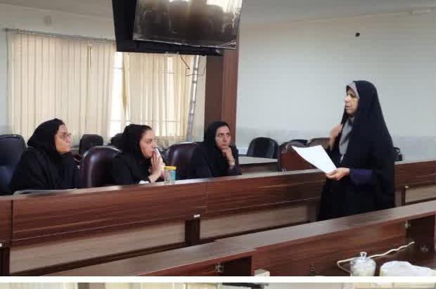 جلسه آموزشی نشانگر رنگی تغذیه و نحوه تشخیص لوازم آرایشی مجاز و غیر مجاز برگزار شد