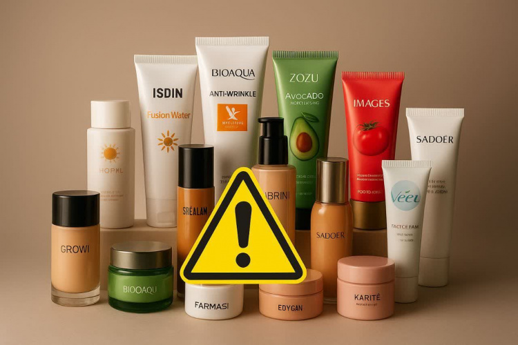 انتشار اسامی کرم‌های غیرمجاز پوست صورت و بدن