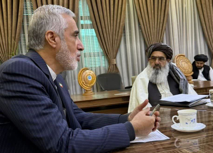 تقویت همکاری‌های فنی و نظارتی؛ محور اصلی دیدار معاون وزیر بهداشت ایران  و وزیر صحت عامه افغانستان