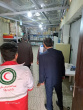 بازدید و ارزیابی از انبار مدیریت خطر حوادث و بلایا- بحران مرکز بهداشت شهرستان فراهان