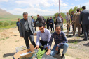 حضور معاون اجرای، مدیر مالی و جمعی از مدیران، کارکنان معاونت بهداشت در مراسم اولین سالگرد درگذشت دکتر علی منصوری جهت ابراز همدردی