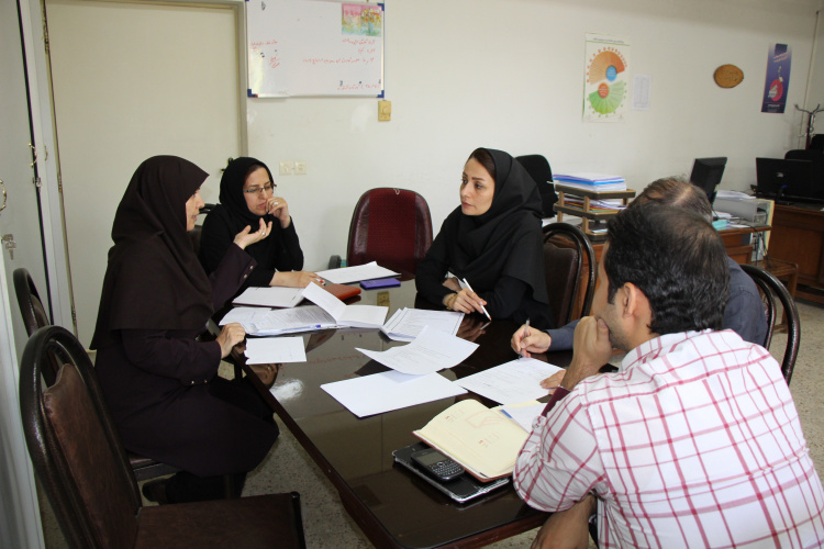 جلسه هماهنگی آموزش های ۶ ساعتی هنگام ازدواج، مرکز بهداشت استان مرکزی، ۱۵ تیر ماه