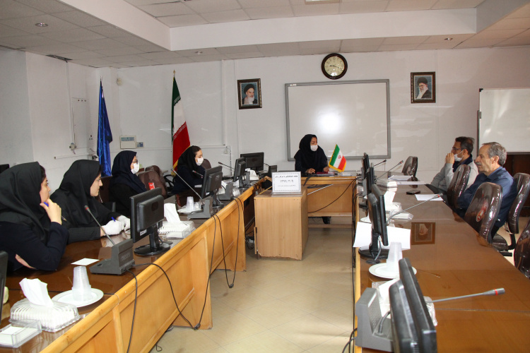 جلسه هماهنگی با مرکز زنان در راستای پیشگیری از کرونا ویروس، سالن جلسات مرکز بهداشت استان مرکزی ، ۹ اردیبهشت ماه