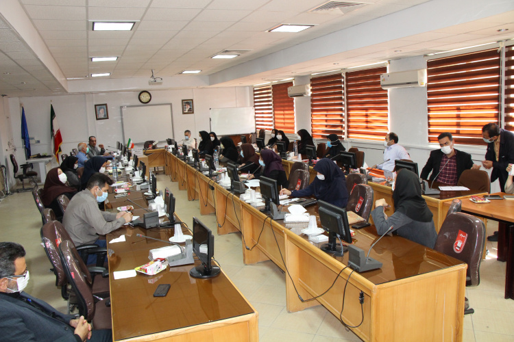 کمیته ارتقا سلامت کارکنان، سالن جلسات مرکز بهداشت استان، ۶ مرداد ماه