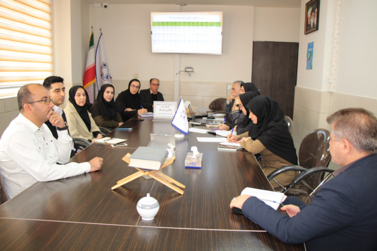 برگزاری جلسه هماهنگی تجمیع شبکه آزمایشگاهی بهداشت و درمان در معاونت بهداشتی