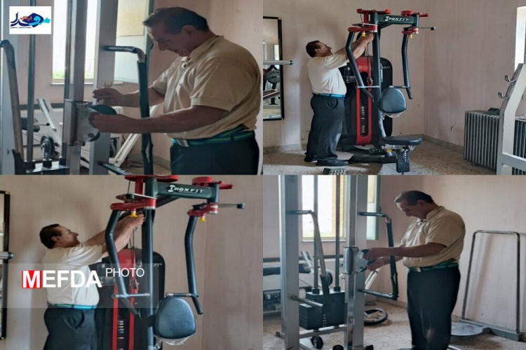تعمیر و سرویس تجهیزات ورزشی و بدنسازی سالن ورزشی شهید هادیان