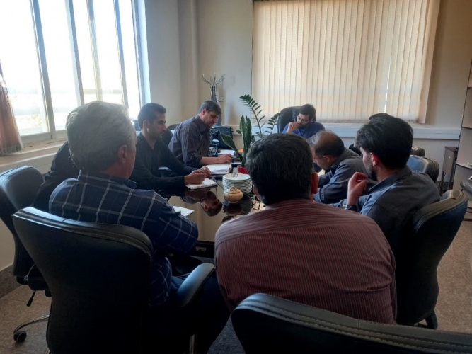 برگزاری جلسه بررسی پیشرفت کار خوابگاه شهید سلیمانی