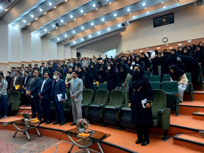 مراسم معارفه نو دانشجویان سال تحصیلی ۱۴۰۲