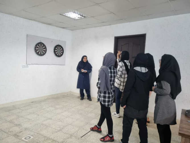 برگزاری اولین هفته طرح یکشنبه های ورزشی دانشگاه علوم پزشکی اراک در رشته دارت