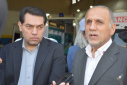 بازدید دکتر جعفر معیادفر رییس سازمان اورژانس کشور و دیگر مسئولین از تعمیرگاه متمرکز ناوگان اورژانس استان مرکزی
