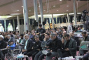 حضور دکتر امانی رییس دانشگاه علوم پزشکی اراک در مراسم بزرگداشت شهدای خدمت در مصلی اراک