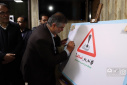 پیوستن دکتر محمدرضا ظفرقندی وزیر بهد اشت، درمان و آموزش پزشکی و مسئولین استان مرکزی به پویش &quot;نه به تصادف&quot;