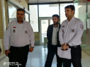 بازدید جانشین رئیس دانشگاه در ستاد سفرهای نوروزی از از بیمارستان امام صادق (ع) شهرستان دلیجان