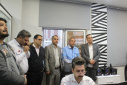 بازدید رییس دانشگاه علوم پزشکی و مدیرکل مدیریت بحران استانداری از مرکز فوریت‌های پزشکی استان مرکزی
