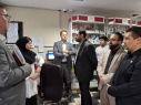 بازدید جانشین رئیس دانشگاه از بیمارستان والفجر تفرش و بررسی چالش‌های درمانی