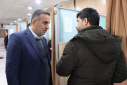 بازدید رئیس دانشگاه علوم پزشکی اراک از بخش‌ اورژانس و اتاق عمل بیمارستان حضرت ولیعصر (عج)