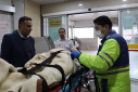 بازدید رئیس دانشگاه علوم پزشکی اراک از بخش‌ اورژانس و اتاق عمل بیمارستان حضرت ولیعصر (عج)
