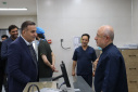 بازدید رئیس دانشگاه علوم پزشکی اراک از بخش‌ اورژانس و اتاق عمل بیمارستان حضرت ولیعصر (عج)