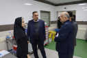 بازدید رئیس دانشگاه علوم پزشکی اراک از بخش‌ اورژانس و اتاق عمل بیمارستان حضرت ولیعصر (عج)