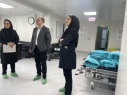 ارزیابی خدمات درمانی در روز طبیعت؛ بازدید دکتر کمالی از بیمارستان سینا رضایی آشتیانی