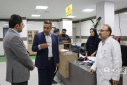 بازدید رییس دانشگاه علوم پزشکی اراک از بیمارستان حضرت ولیعصر (عج) با محوریت ارزیابی روند خدمت‌رسانی و رفع نواقص