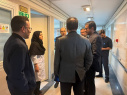مرکز آموزشی درمانی آیت‌الله خوانساری میزبان مسئولان وزارت بهداشت و دانشگاه علوم پزشکی اراک