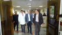 نظارت بر ارائه خدمات درمانی در بیمارستان مهر خنداب با حضور رئیس دانشگاه علوم پزشکی اراک