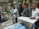 بازدید رییس دانشگاه علوم پزشکی  اراک از حوزه سلامت شهرستان آشتیان
