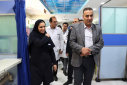 بازدید رییس دانشگاه علوم پزشکی اراک از مرکز آموزشی درمانی امیرالمومنین(ع)