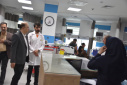 بازدید رییس دانشگاه علوم پزشکی اراک از بخش‌های در حال راه‌اندازی مرکز آموزشی درمانی حضرت ولیعصر(عج)