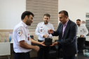 بازدید رئیس دانشگاه علوم پزشکی اراک از مرکز اورژانس ۱۱۵ به مناسبت روز اورژانس
