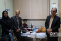 بازدید رئیس دانشگاه علوم پزشکی اراک از بخش کودکان بیمارستان امیرکبیر به مناسبت هفته ملی کودک
