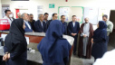 بازدید مسئولان از بیمارستان مهر خنداب / تأکید بر توسعه زیرساخت‌های درمانی
