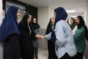 بازدید مسئولان از خوابگاه دخترانه ریحانه به مناسبت روز دانشجو