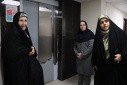 بازدید مسئولان از خوابگاه دخترانه ریحانه به مناسبت روز دانشجو