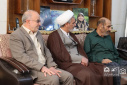 دیدار مسئولان دانشگاه علوم پزشکی اراک با پدر شهید والامقام حمید مظاهری