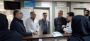 بازدید رییس دانشگاه علوم پزشکی اراک از بیمارستان امیرالمومنین(ع)