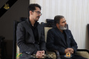 دیدار رییس دانشگاه علوم پزشکی استان مرکزی با خانواده شهیده پرستار عاطفه سهرابی در خمین