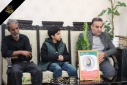 دیدار رییس دانشگاه علوم پزشکی استان مرکزی با خانواده شهیده پرستار عاطفه سهرابی در خمین